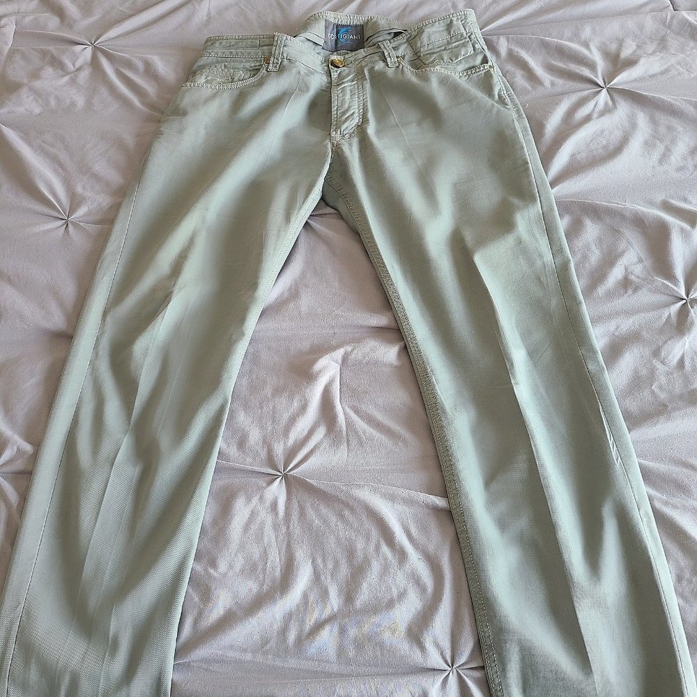 Cortigiani Sage Trousers